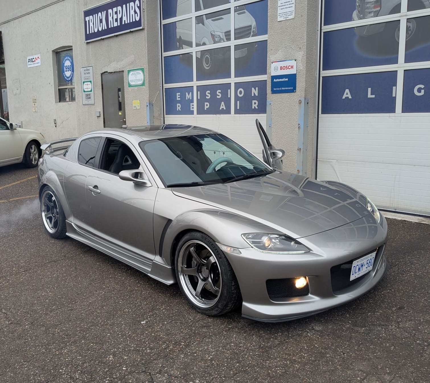 Auto body work rx8